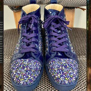 Mens Louboutin Strass Sneakers Sz 43.5